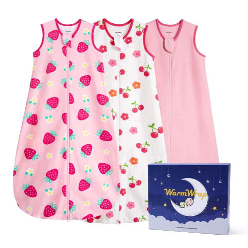 WarmWrap, Baby Sleep Sack, 6-12M, Pink, 100% Cotton