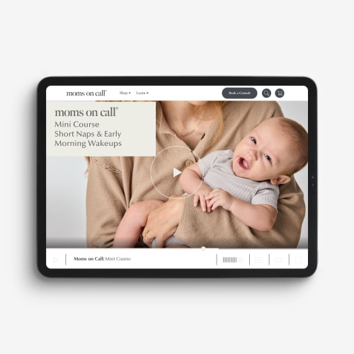 Short Naps & Early Morning Wakeups Course – Moms on Call