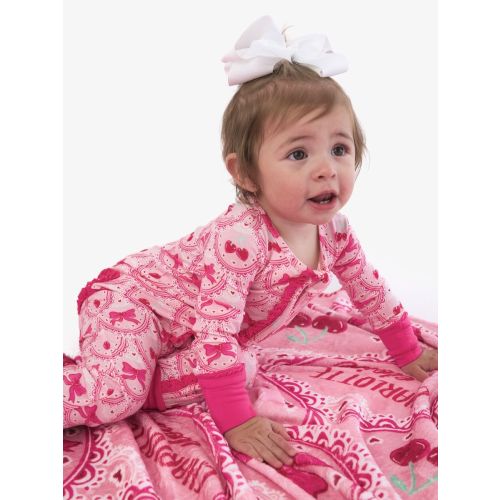Convertible Ruffle One Piece Pajama, Bamboo Viscose