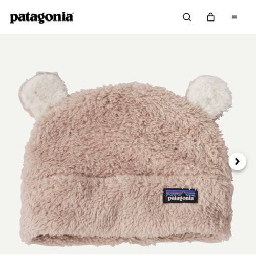 Patagonia Baby Furry Friends Fleece Hat