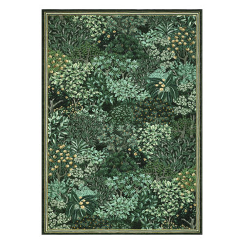 Latitude Run® Botanical Forest Area Rug for Living Room, Washable Jungle Soft Low Pile Floor Cover, Non Slip Stain Resistant Carpet & Reviews | Wayfair