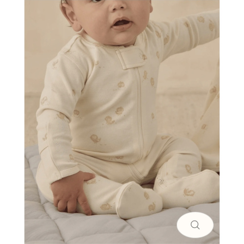 ZIP LONG SLEEVE SLEEPER FOOTIE