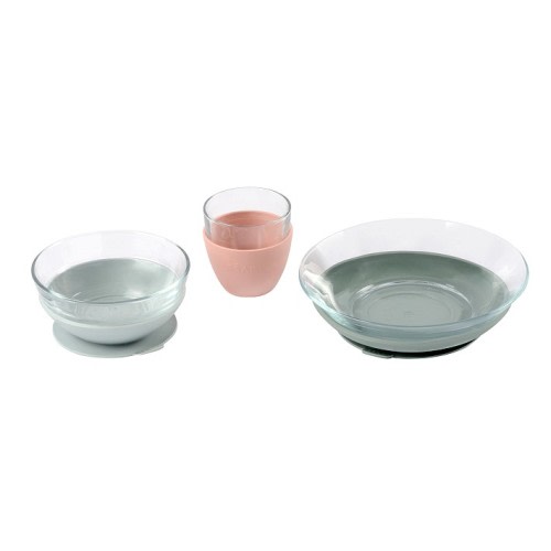 BEABA Duralex Glass Meal Set