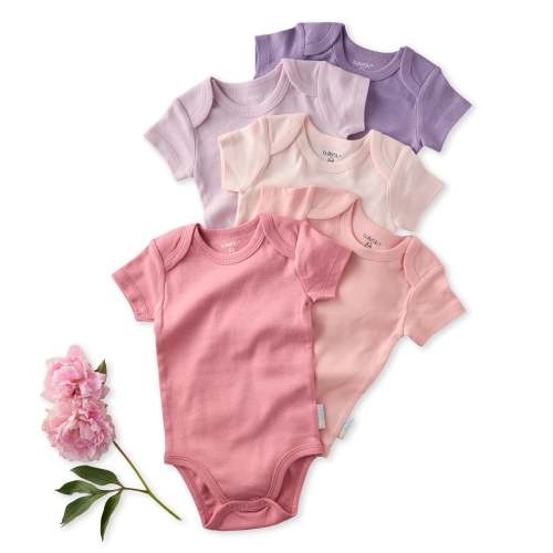 AVERY 5-Pack Short Sleeve Bodysuits