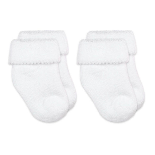Jefferies Socks Baby Turn Cuff Terry Bootie Socks 2 Pair