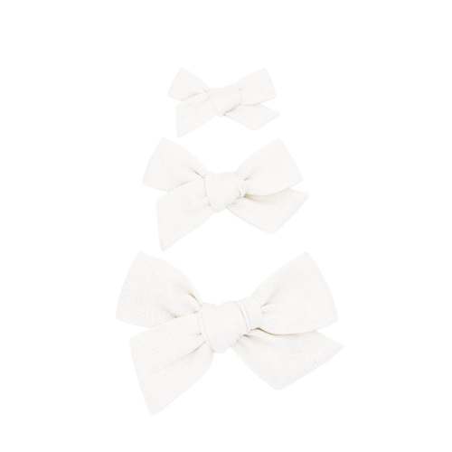 Classic Bow - White Clip