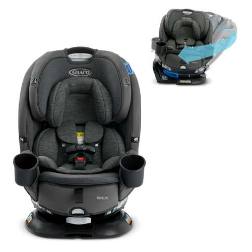Graco Turn2Me 3-in-1 Car Seat, Rotating Convertible Car Seat, Easy Installation, Manchester