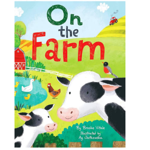 On The Farm - Children's Padded Board Book