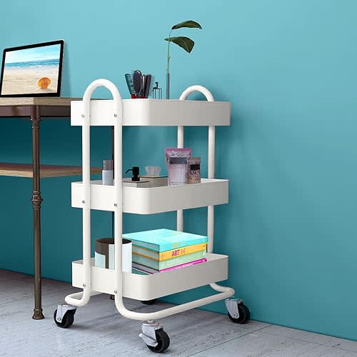 3-Tier Metal Utility Cart