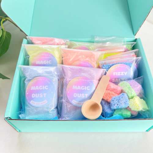 Kids Refill Fizzy Play Starter Pack: Potion Making Kit Gift Sensory Montessori Science Activity