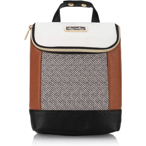 Itzy Ritzy Insulated Bottle Bag – Keeps Bottles Warm or Cool - Holds 3 Bottles & Features Interior Pocket For Ice Pack (Not Included), Coffee and Cream