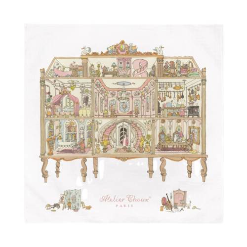 Atelier Choux Paris Carré Swaddle, Dollhouse - Dalhouse