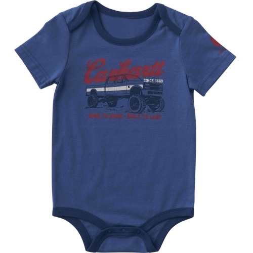 Boys' Short Sleeve Truck Bodysuit (Baby)
