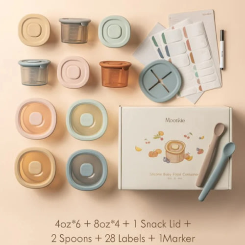 Silicone Baby Food Containers