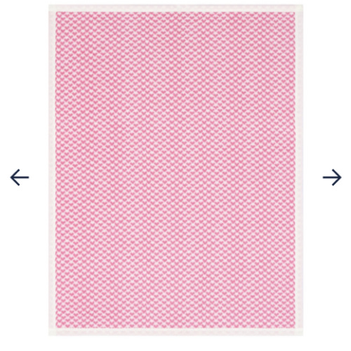 All My Heart Bubblegum Mini Blanket