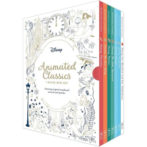 Animated Classics: 7-Book Box Set (Disney) Hardcover