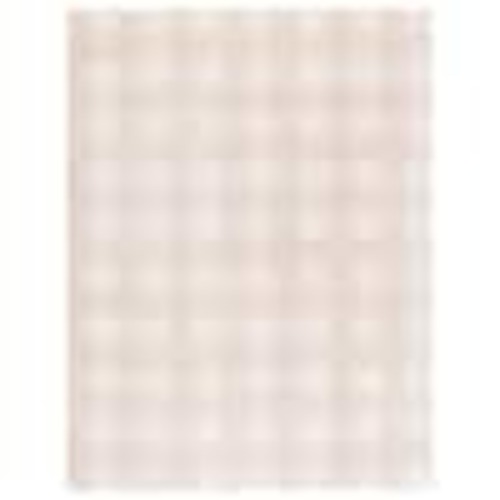 SAFAVIEH Easy Care Ivory/Beige 6 ft. x 9 ft. Solid Lattice Grid Area Rug ECR216A-6