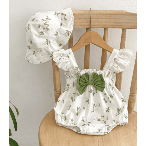 Garden Romper With Hat