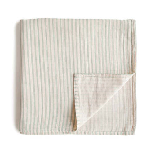 Organic Cotton Mushie Baby Muslin Swaddle Blanket