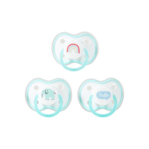 3 Pack Silicone Soothers