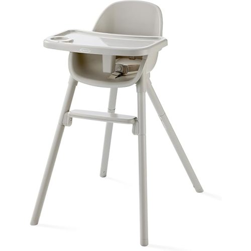 Graco Ready2Dine 4-in-1 Highchair, Portable High Chair with 4 Growing Stages, Foldable Baby High Chair, Toddler Feeding Seat, Youth Stool, and Big Kid Seat, Walker