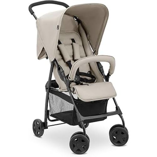 hauck Lightweight and Compact Travel Baby/Toddler Foldable Stroller, Sport, Beige