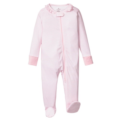Stripe Fitted Pima Romper