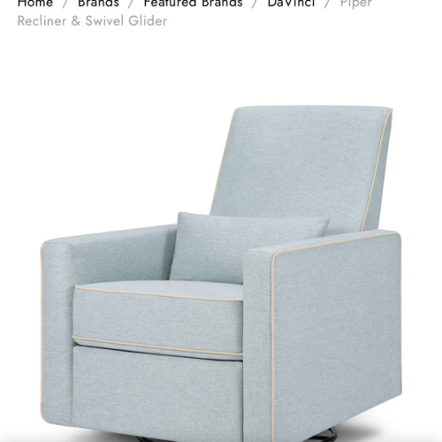 DaVinci Piper Recliner & Swivel Glider | Modern Nursery™