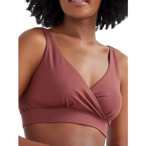 HATCH The Dream Feed Nursing and Sleep Bra, Stretchy & Wireless with Crossover Front Pull-Down Design for Easy Breastfeeding