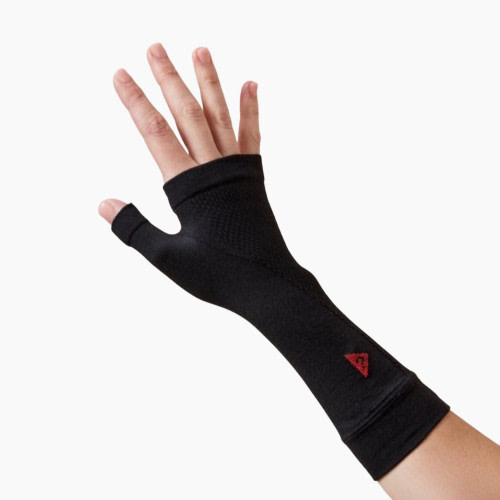 TheRY The Helping Hand Wrist Compression Sleeve - Pair - Black, X-Small