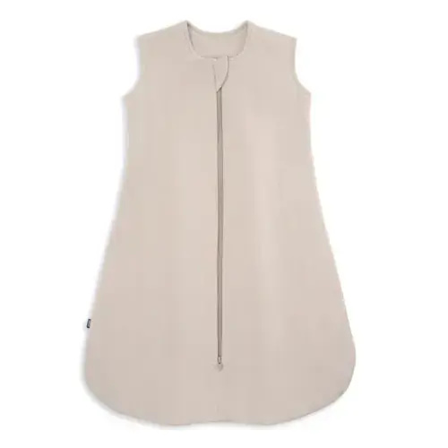 HALO - 1.5 TOG supersoft bamboo wearable blanket, double zipper sleeping bag with weighted feel - oat