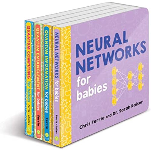 Baby University Quantum Science Board Book Set: STEM Board for Toddlers (Baby University Board Book Sets)