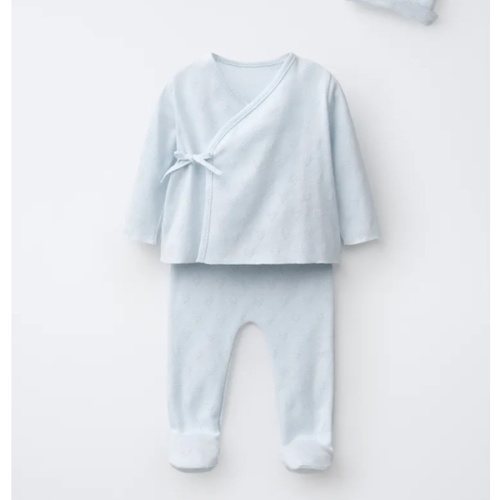 NEWBORN HEART SET WITH POUCH - Pastel blue | ZARA United States