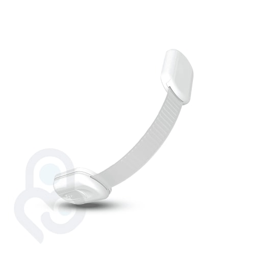 Baby Proof Me Child Safety Strap Locks, 12-Pack Adjustable Cabinet and Drawer Latches