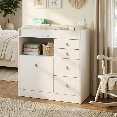 Changing Table 
5-Drawer 1-Shelf Dresser With Modern Design & Reviews | Wayfair