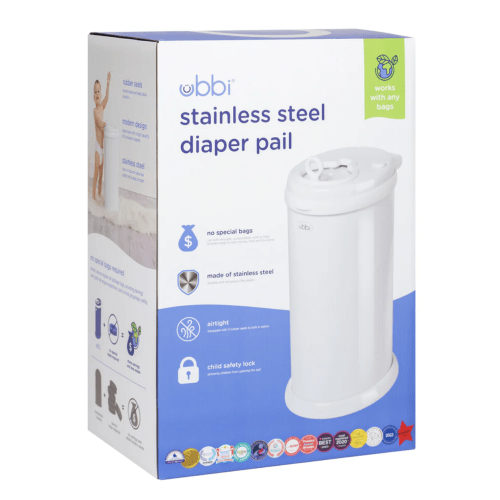 Ubbi Stainless Steel Diaper Pail