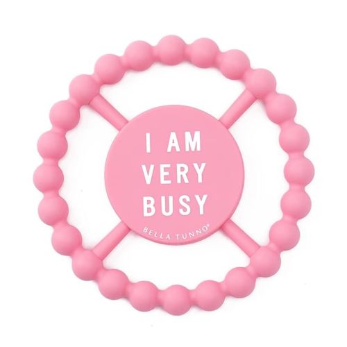 Baby Teether by Bella Tunno, Silicone Teethers for Babies 3-6 Months, 6-12 Months, Baby Toys, Pacifier, Teething Relief, Boys, Girls, Very Busy