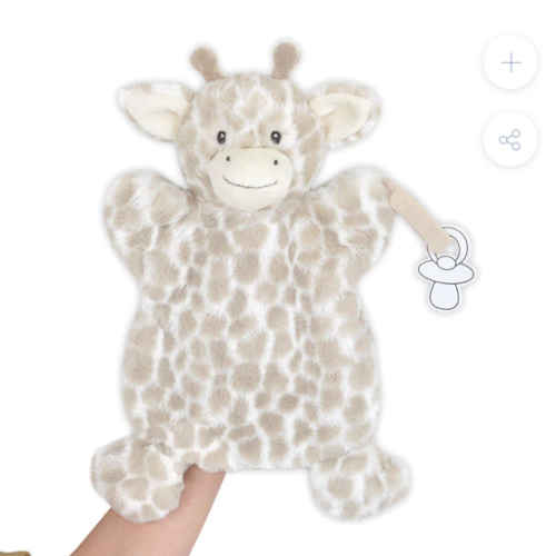 Gentry Giraffe-Paci Holder Puppet
