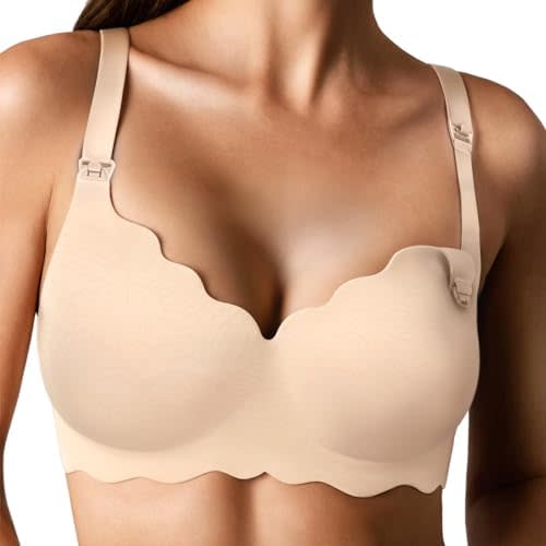 Gailife Floral Nursing Bras for Breastfeeding Comfort Maternity Bras for Pregnancy Seamless Bralettes with Extra Extender