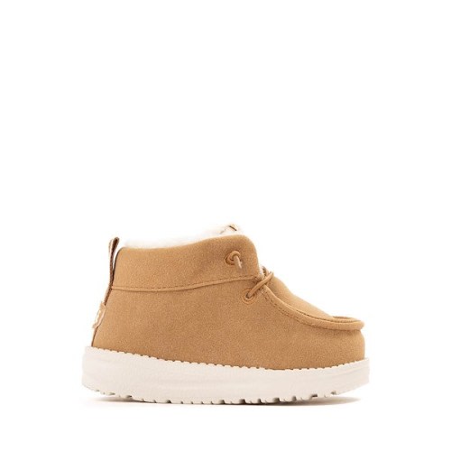 HEYDUDE LILDUDE Cozy Boot - Baby - Tobacco Brown