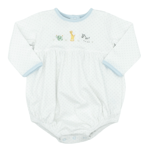 Boys Long-sleeve Bubble with Hand-embroidery - Safari