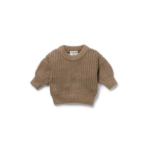 Wilson & Frenchy - Chestnut Organic Knitted Jumper