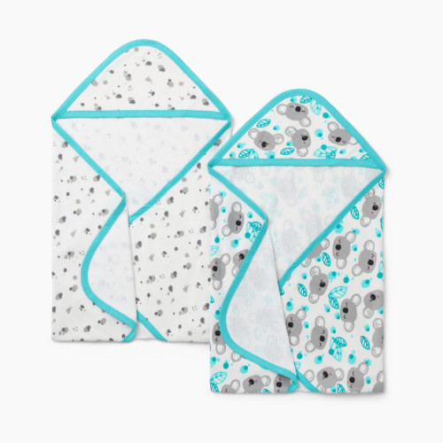 Small Story Towels 2 Pack - Koala Snuggles, 0-24