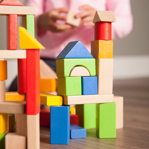 TimberBlocks - 100 Piece Wooden Block Set