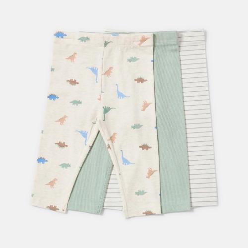 3 Pack Print Leggings - Kmart