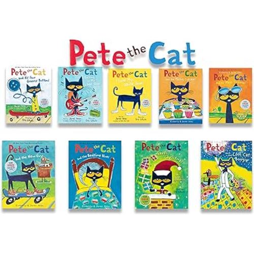 Pete the Cat 9 Books Collection Set