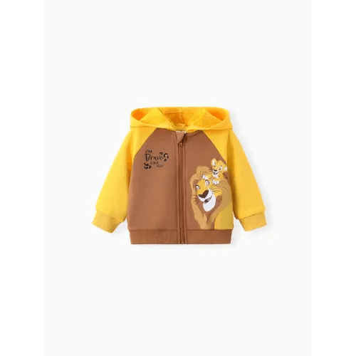 Disney Lion King Baby/Toddler Boy 1pc Cotton Character Pattern Hooded Jacket