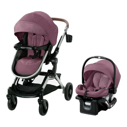 Graco Modes Nest 3-in-1 Travel System (Stroller & Car Seat), Norah