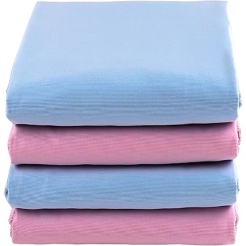 Waterproof Bed Pads for Adults,Kids, Dogs (30" x 36"|4 Pack) Waterproof and Machine Washable Large Sheet Protector with 8 Cup Absorbency