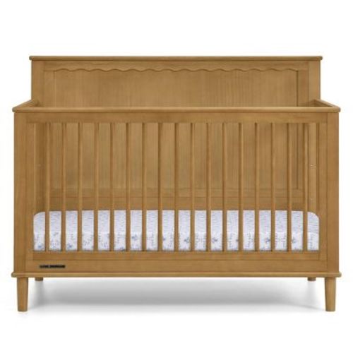 Delta Children Penelope 6-in-1 Convertible Crib - Greenguard Gold Certified - Acorn